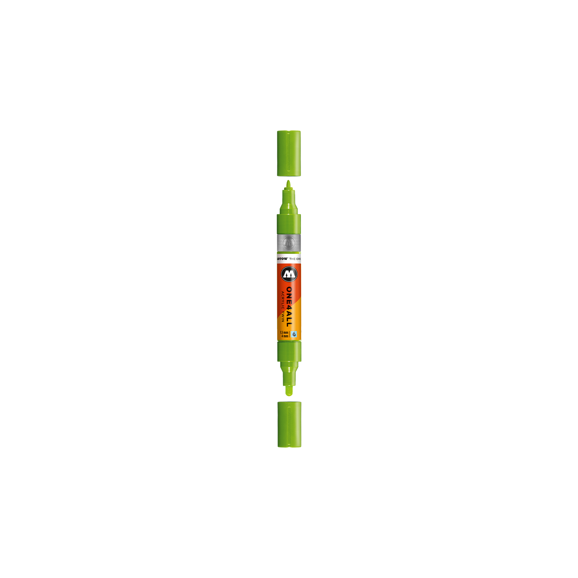 Acrylic marker One4All Twin 1,5/4mm #221 grasshopper