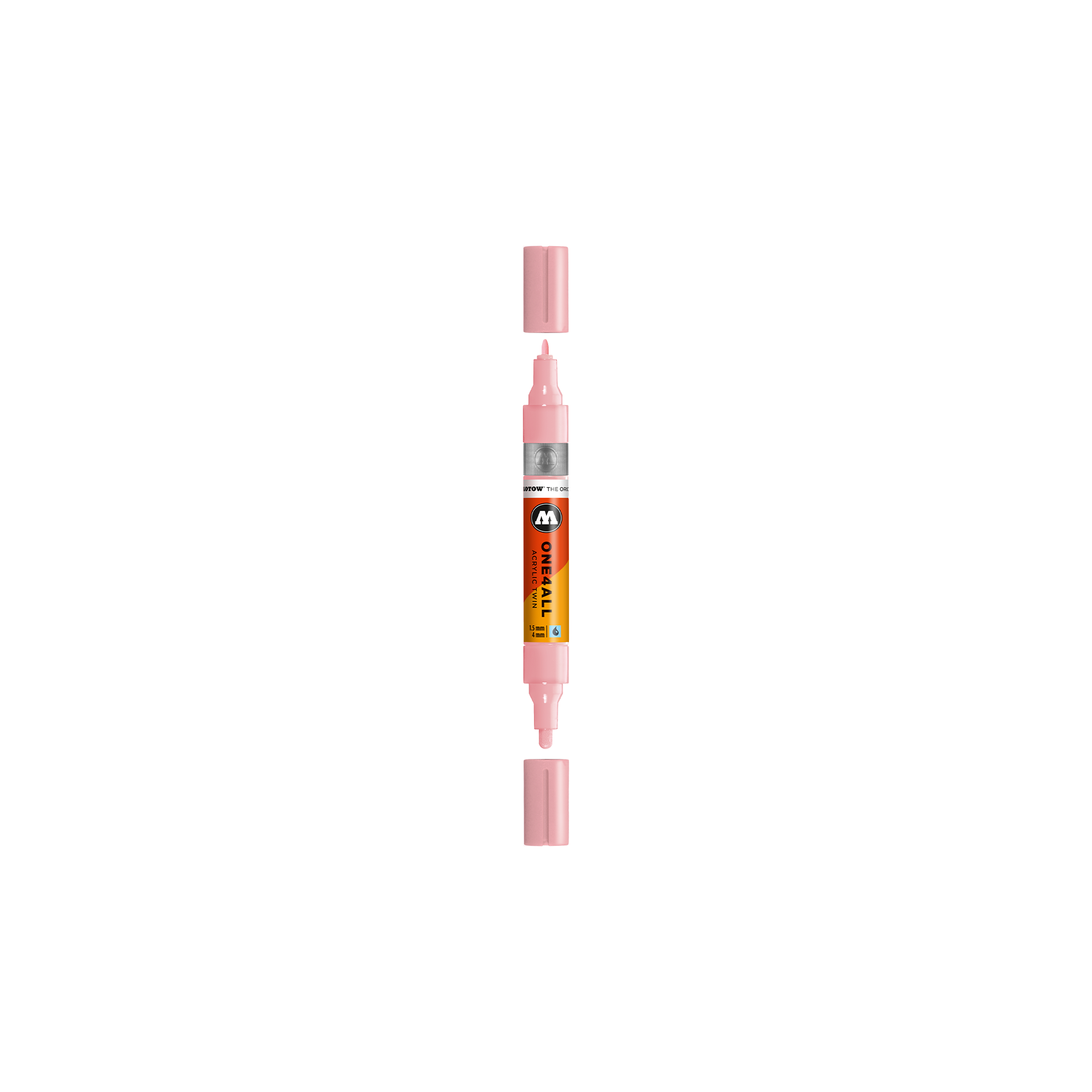 Acrylic marker One4All Twin 1,5/4mm #207 powder pastel