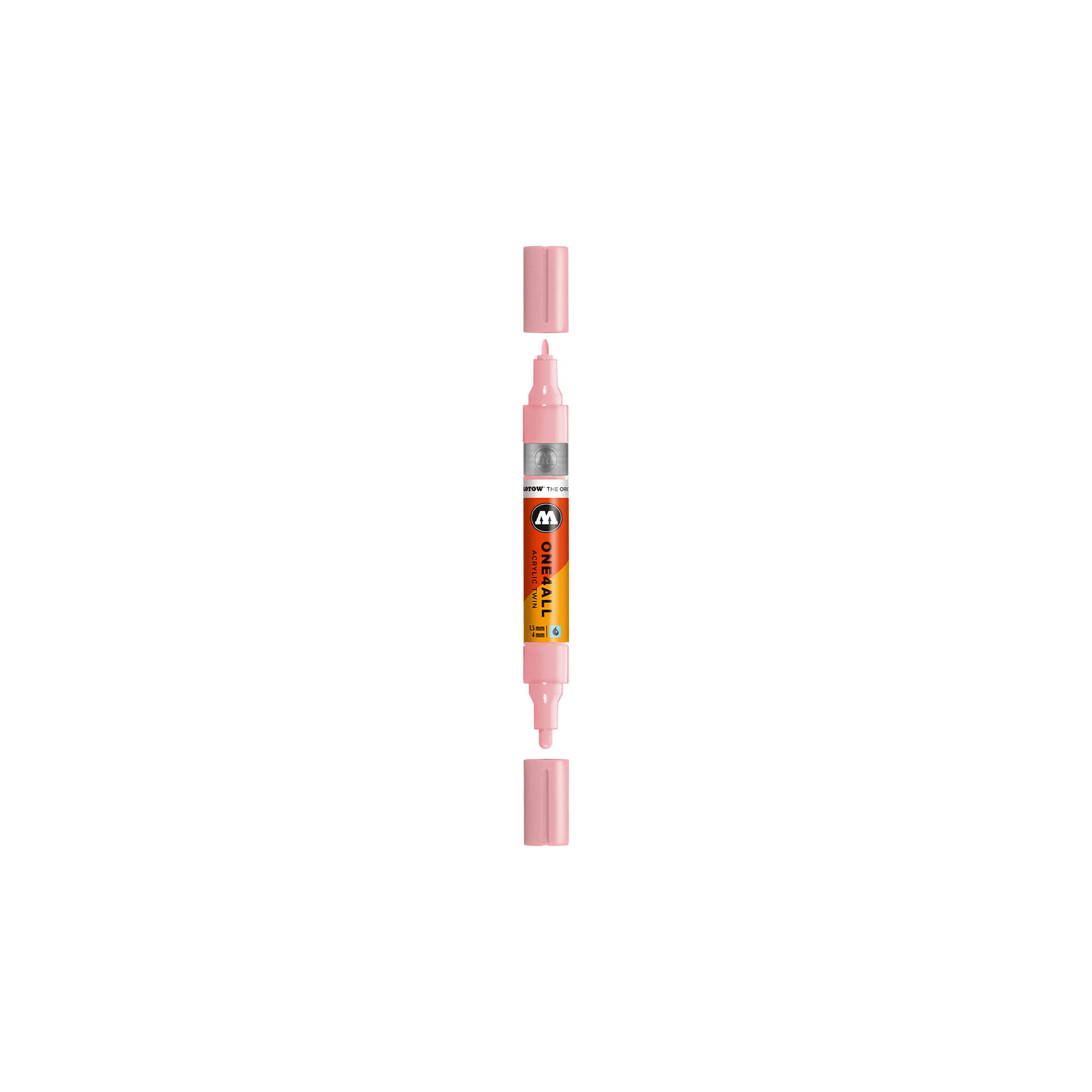 Acrylic marker One4All Twin 1,5/4mm #207 powder pastel