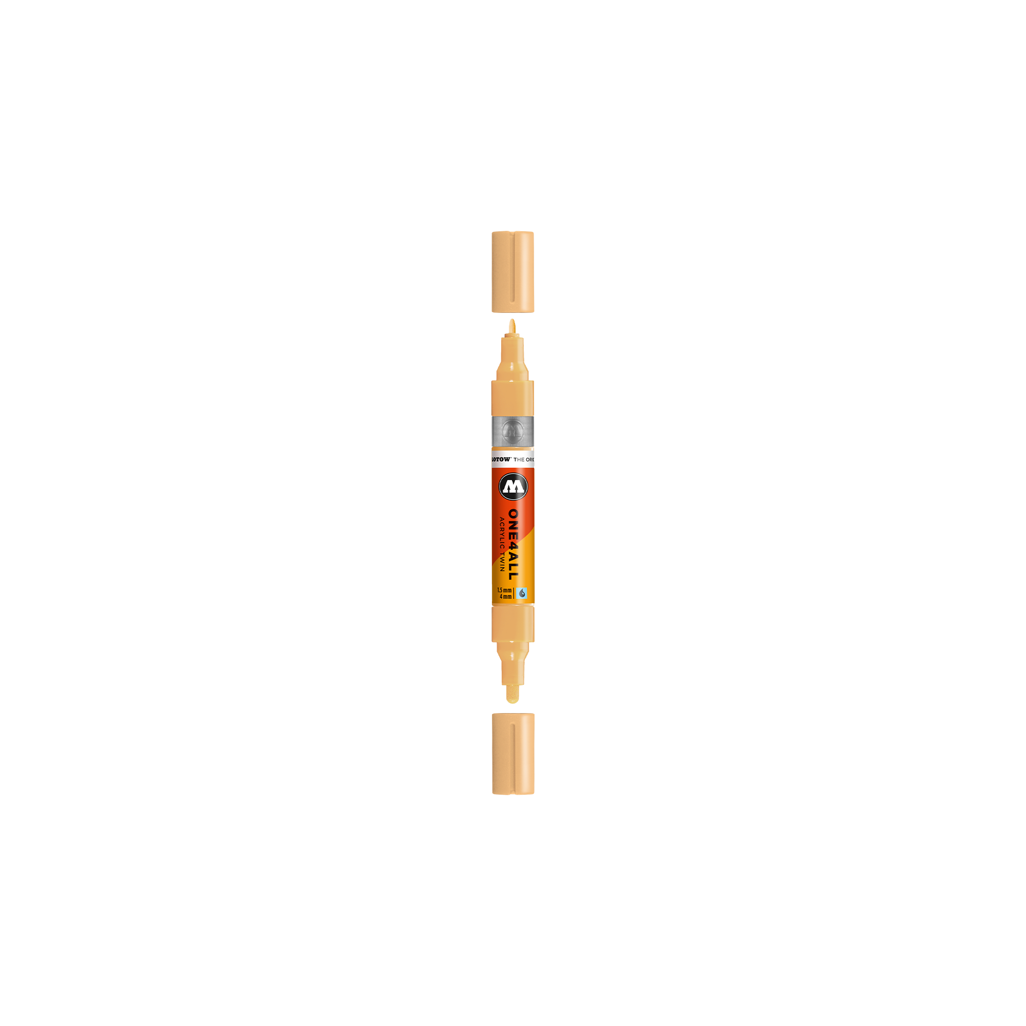 Acrylic marker One4All Twin 1,5/4mm #009 sahara beige pastel