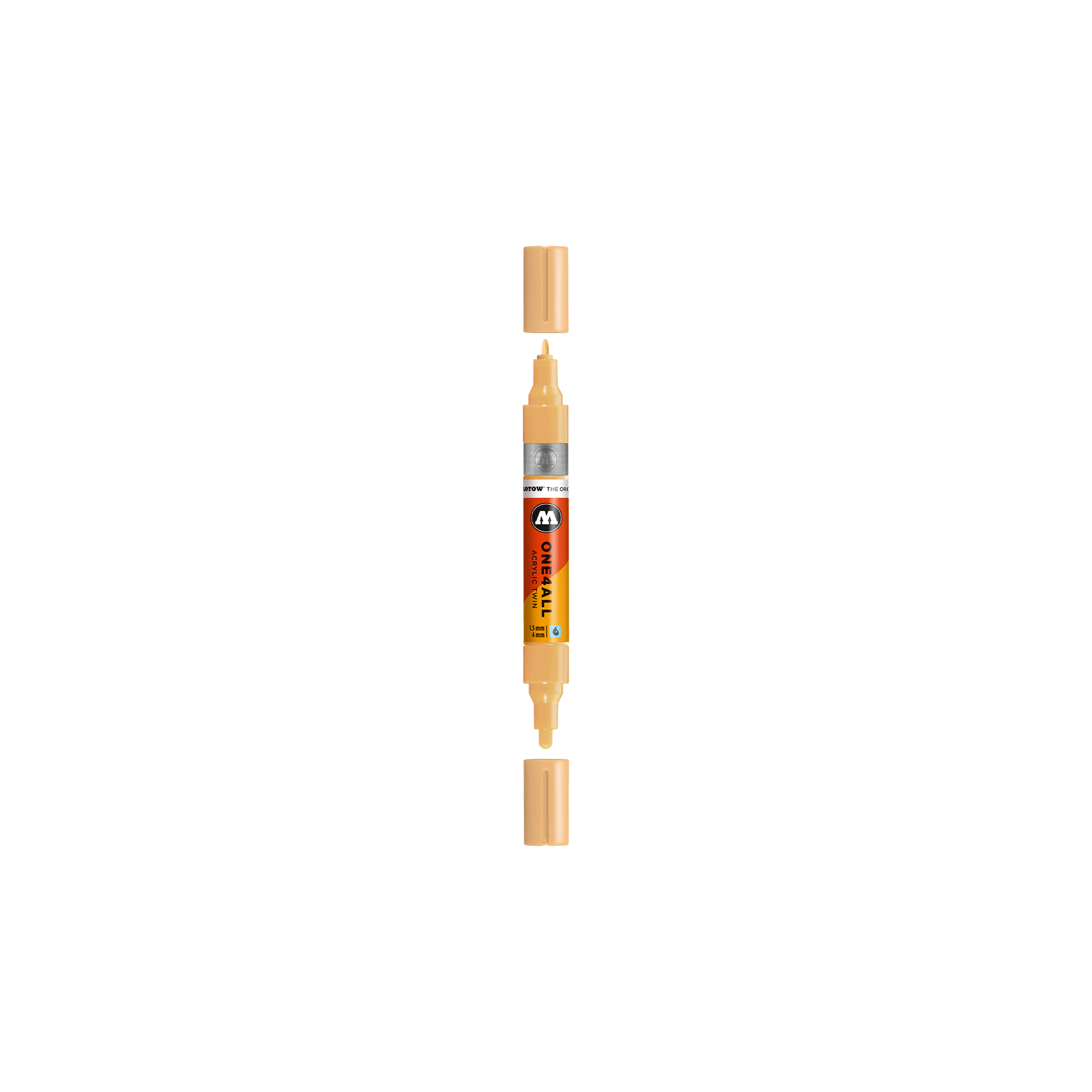 Acrylic marker One4All Twin 1,5/4mm #009 sahara beige pastel