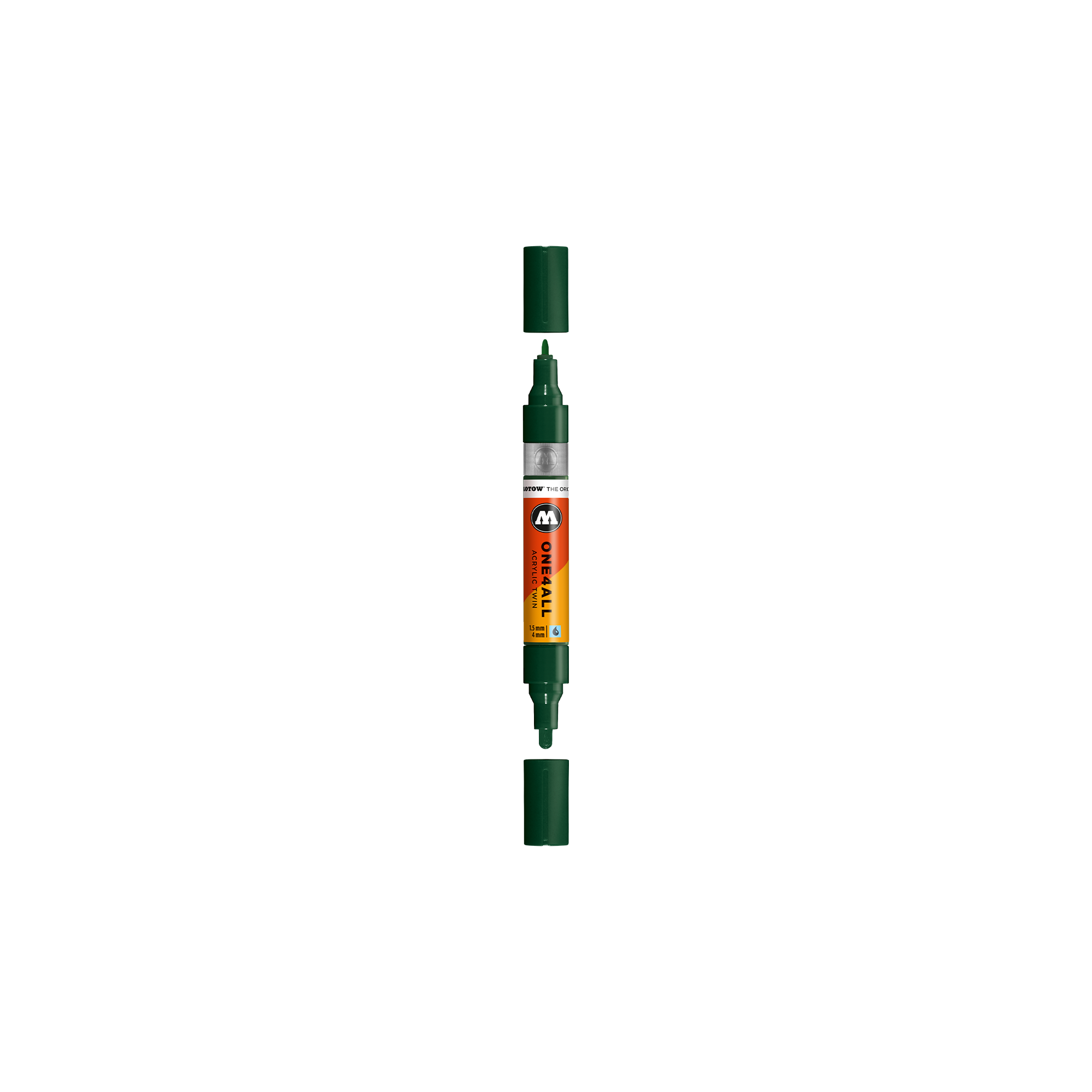 Acrylic marker One4All Twin 1,5/4mm #145 future green