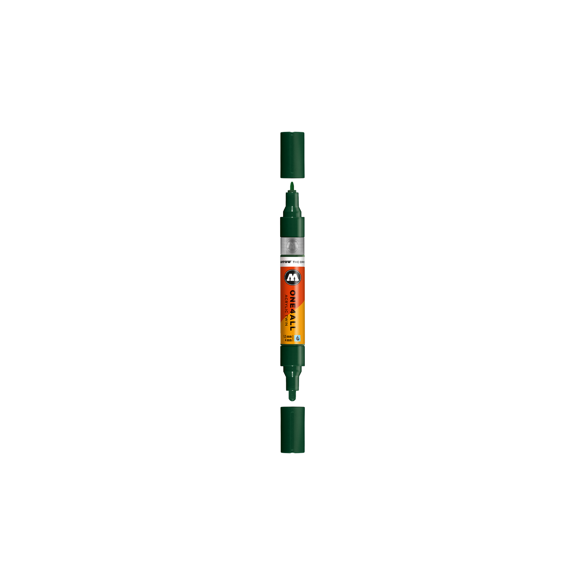 Acrylic marker One4All Twin 1,5/4mm #145 future green