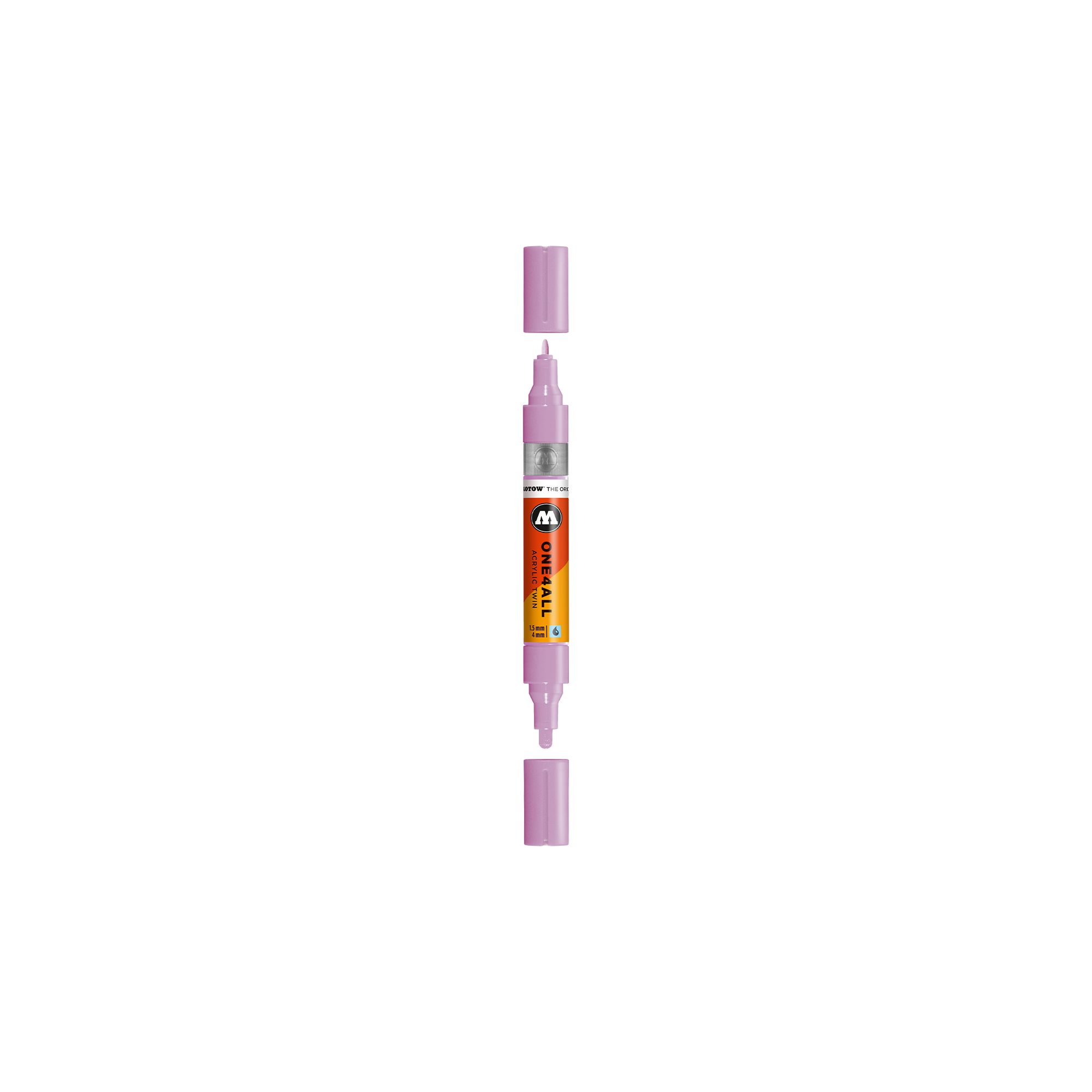 Acrylic marker One4All Twin 1,5/4mm #201 lilac pastel