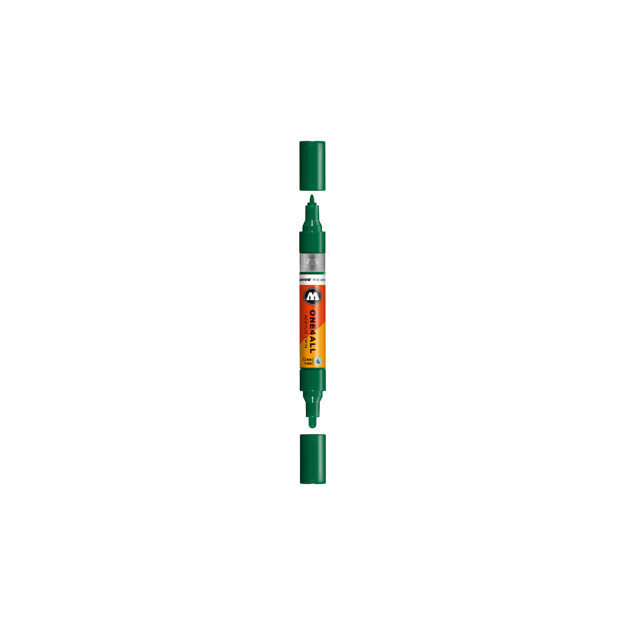 Acrylic marker One4All Twin 1,5/4mm #096 Mister Green