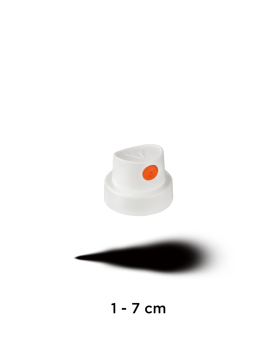 SILENT FAT CAP WHITE/ORANGE