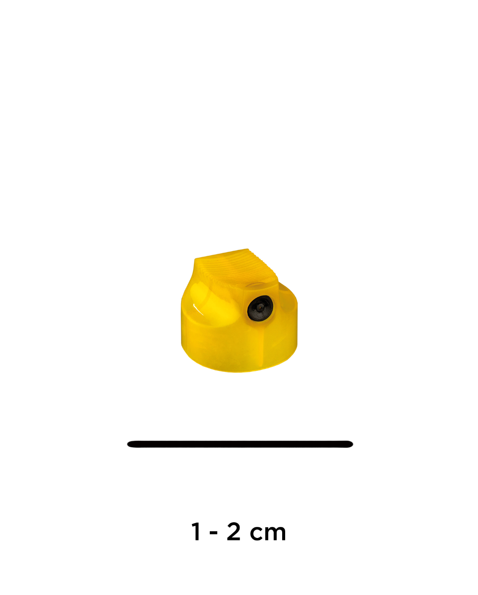 GERMAN SKINNY CAP YELLOW/BLACK