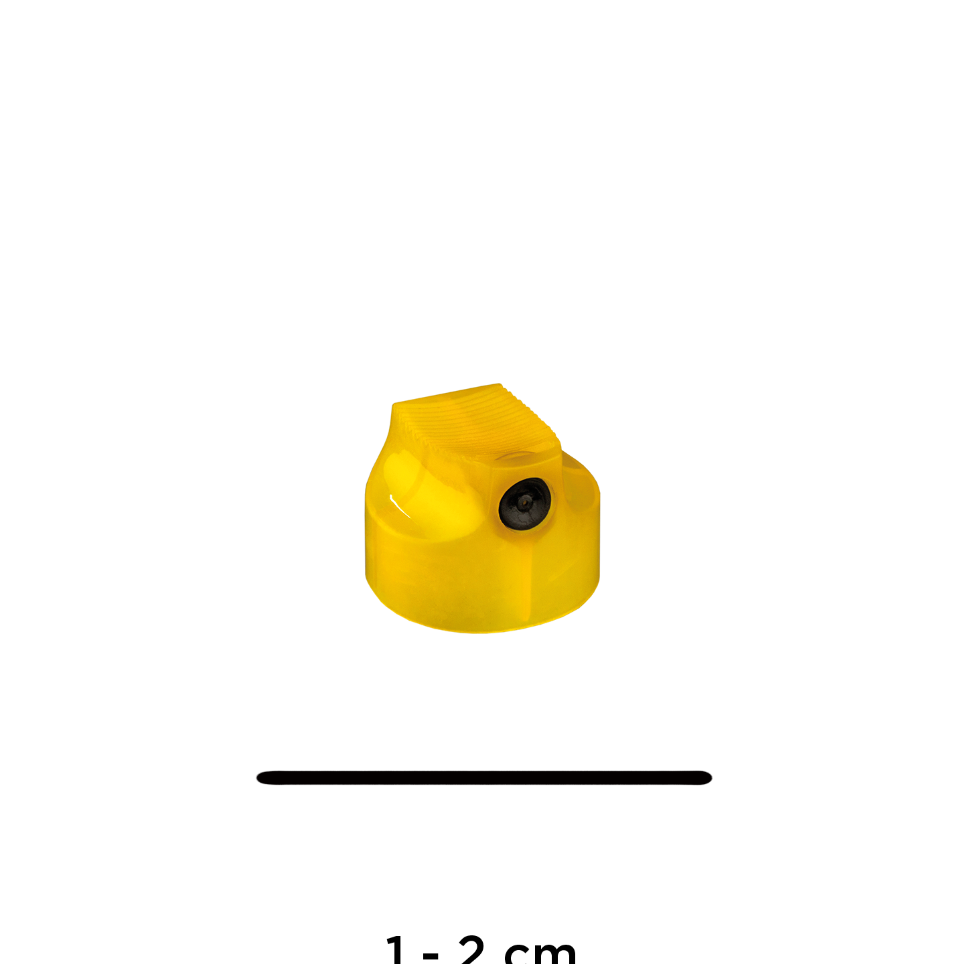 GERMAN SKINNY CAP YELLOW/BLACK